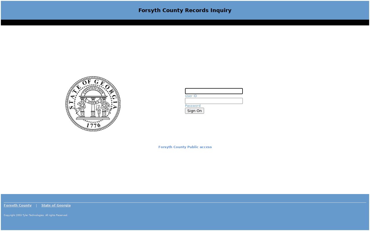 Forsyth County case search legacy attorney login
