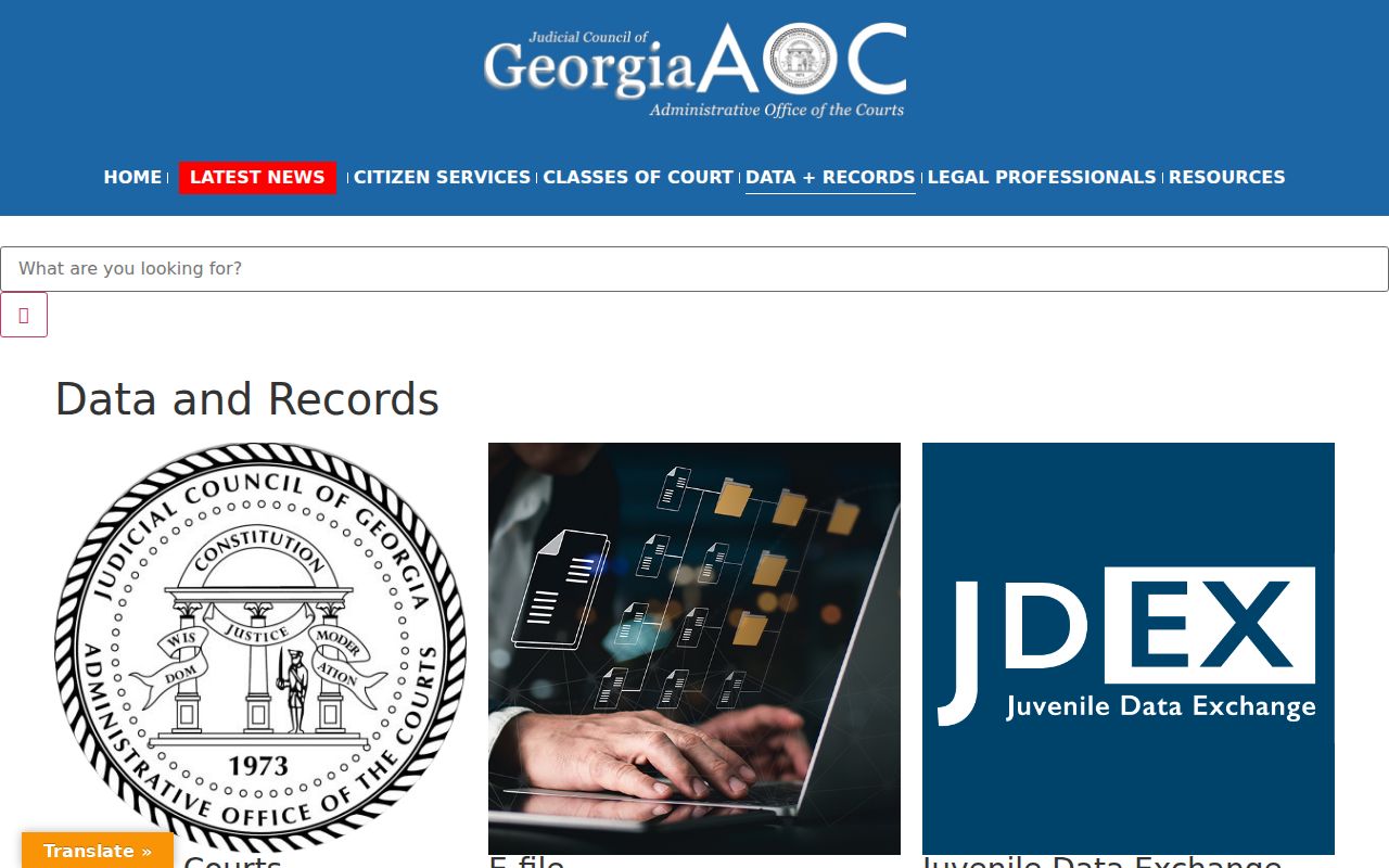 Forsyth County court docket Georgia judiciary records hub